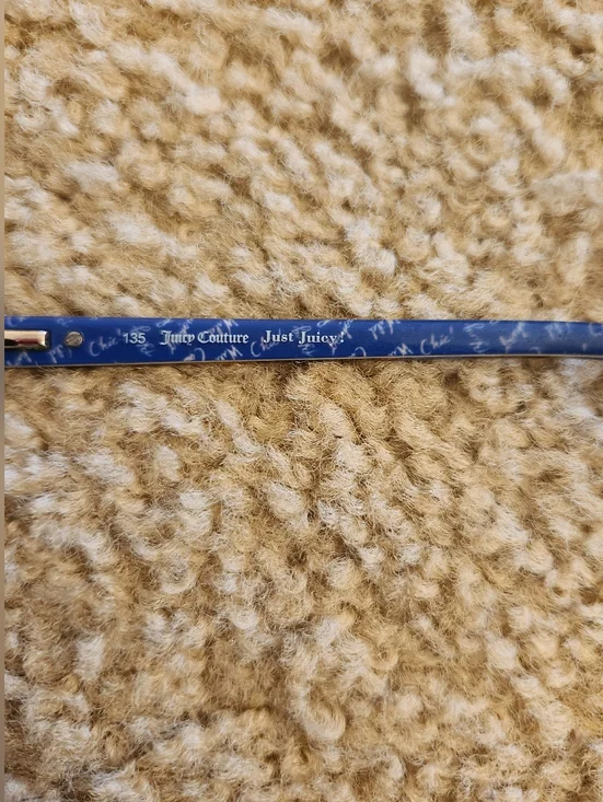 Juicy Couture JU 258 Eyeglasses Women Havana 50mm FRAMES ONLY - Picture 3 of 3